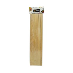 ARTORIAL Wooden Stick Square 10mm x 30cm - Pack of 6
